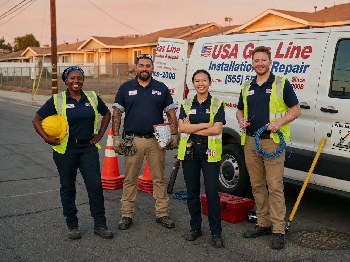 Gas Line Installation company in Drumright, OK